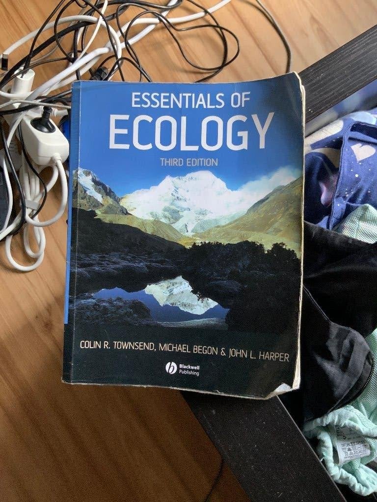 Essential of Ecology, Boeken, Gelezen, Biologie, Diverse auteurs, Ophalen of Verzenden