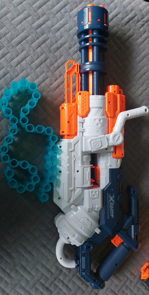 X-Shot Blaster met munitieband, Ophalen of Verzenden, Gebruikt, Jongen of Meisje