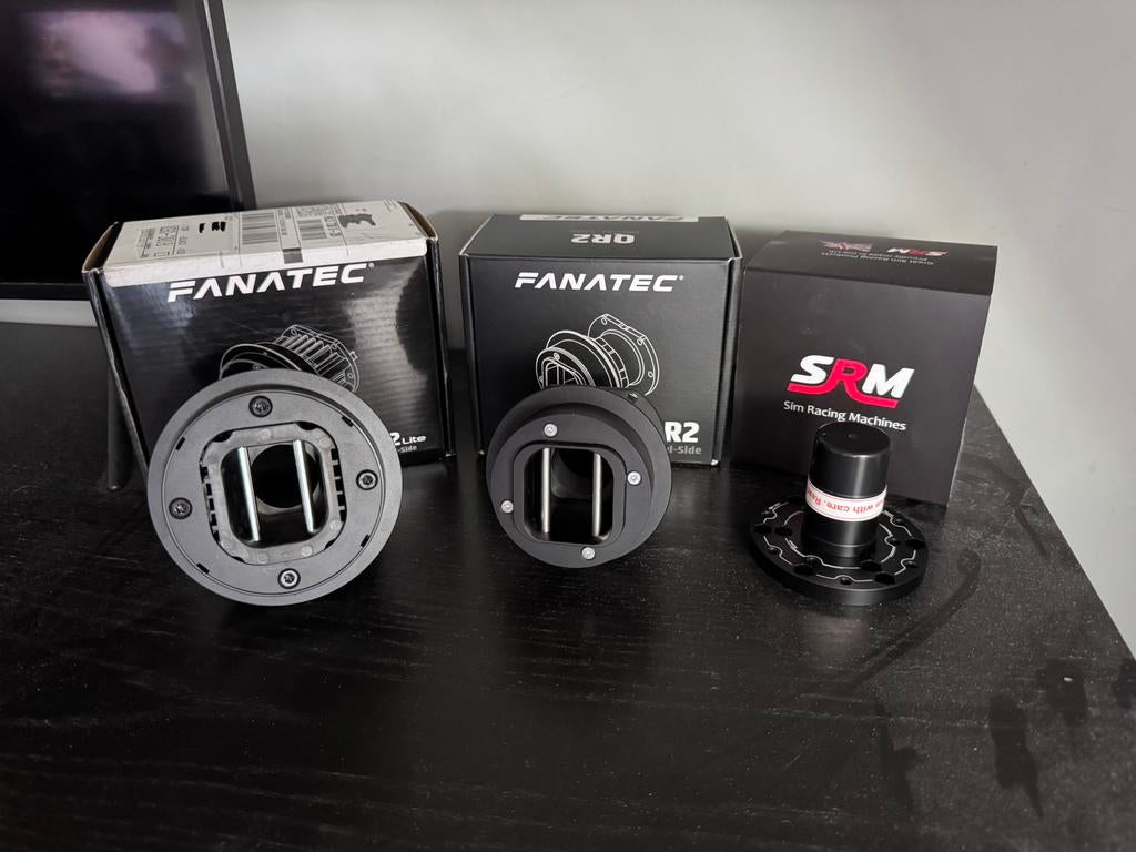 Fanatec qr2 en qr2 lite + SRM emulator v7, Ophalen of Verzenden, Zo goed als nieuw, Stuurtje of Sportattribuut