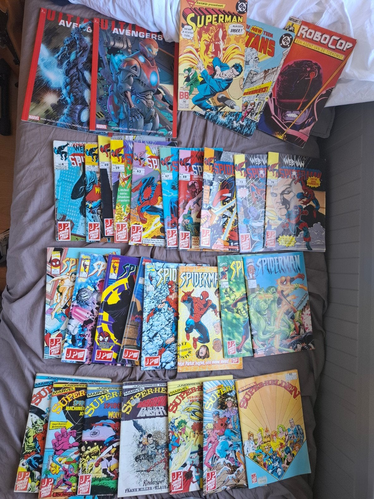 Spiderman, Avengers & Marvel Stripboeken Collectie, Meerdere stripboeken, Ophalen of Verzenden, Gelezen