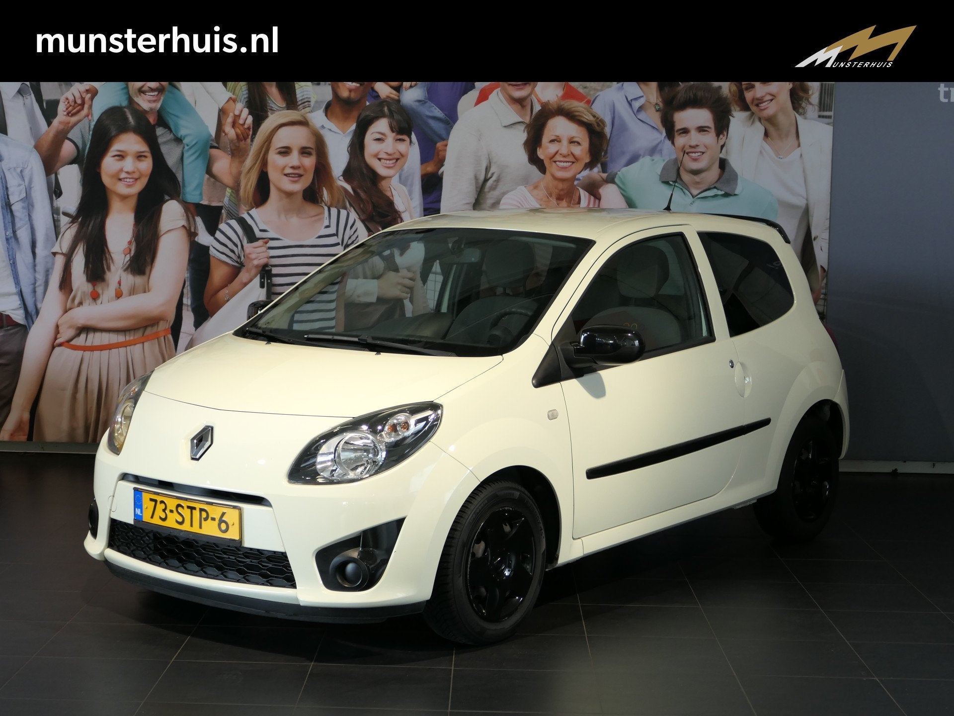 Renault Twingo 1.2-16V Collection *Meeneemprijs* *Dealer ond, Gebruikt, Zwart, 4 cilinders, 4 stoelen