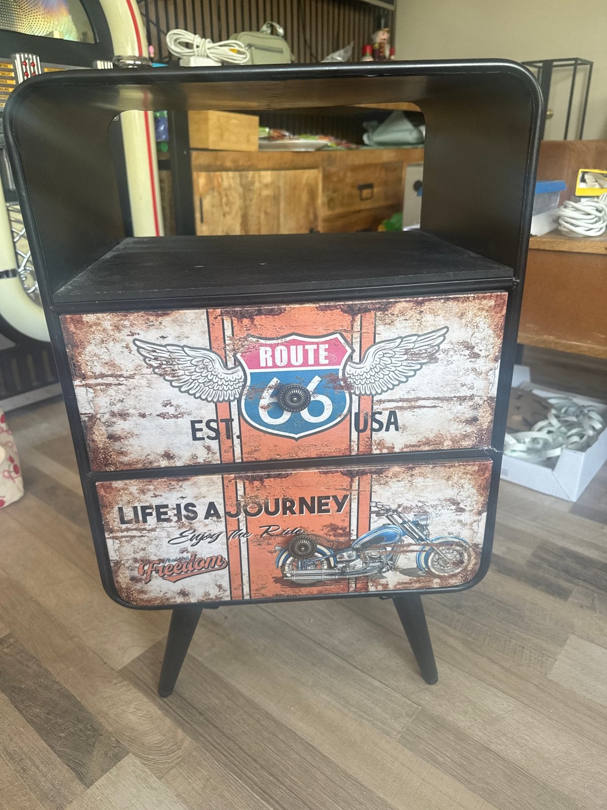 Nachtkastje, Ophalen, Overige materialen, Gebruikt, Minder dan 45 cm