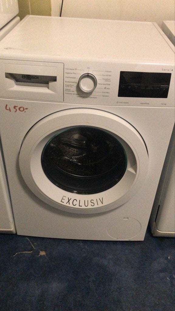 bosch wasmachine 2024, 1200 tot 1600 toeren, Verzenden, 8 tot 10 kg, Zo goed als nieuw