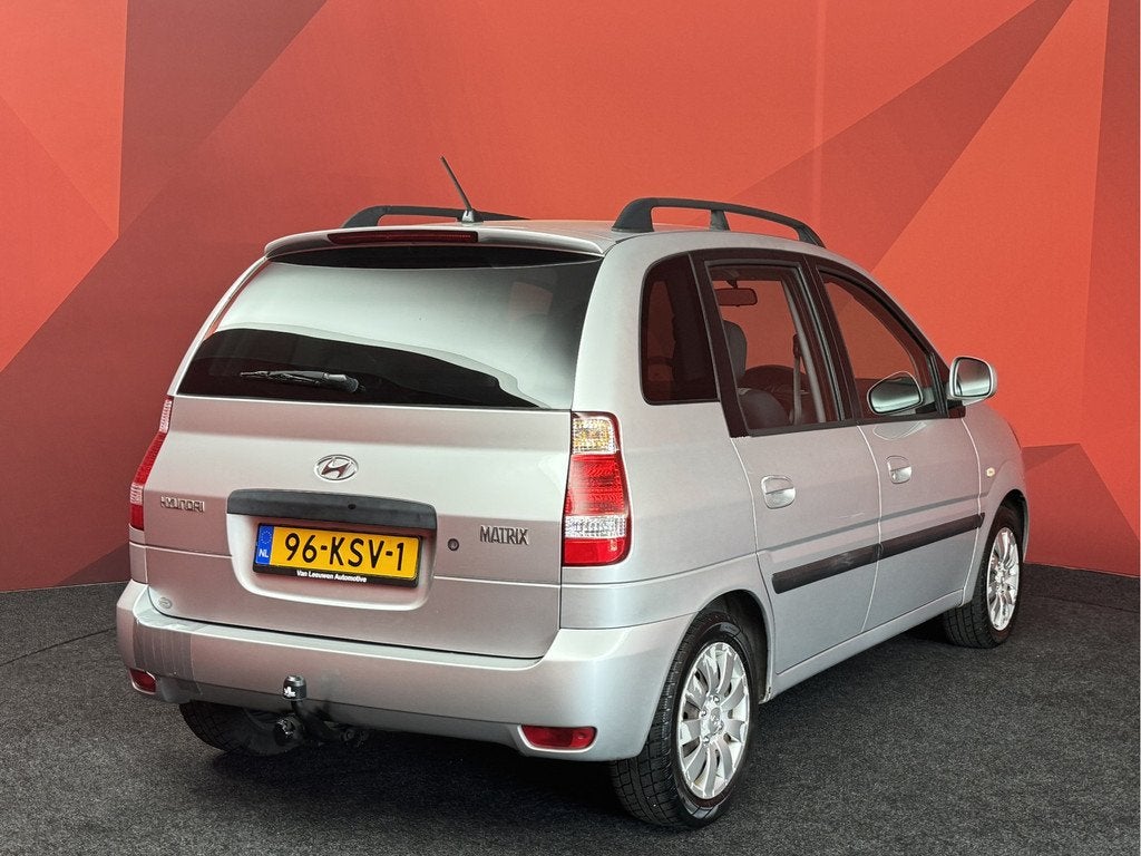 Hyundai Matrix 1.6i Dynamic | Automaat | Airco | Trekhaak, Auto's, Hyundai, Matrix, Stof, Gebruikt, 4 cilinders