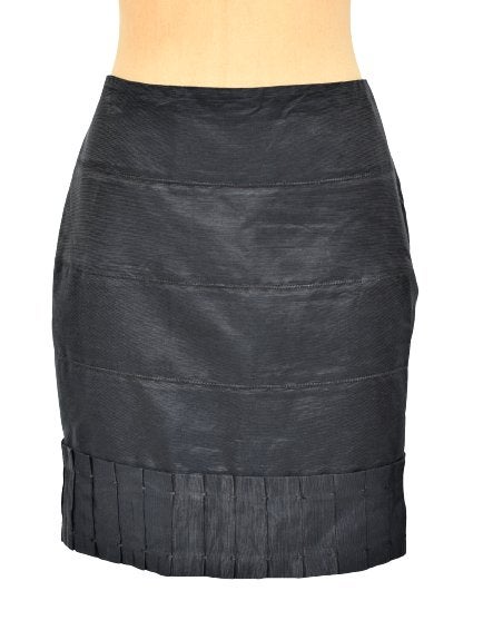 Reiss rok, stroken rokje, Zena, zwart, Mt. M, Maat 38/40 (M), Reiss, Verzenden, Zwart