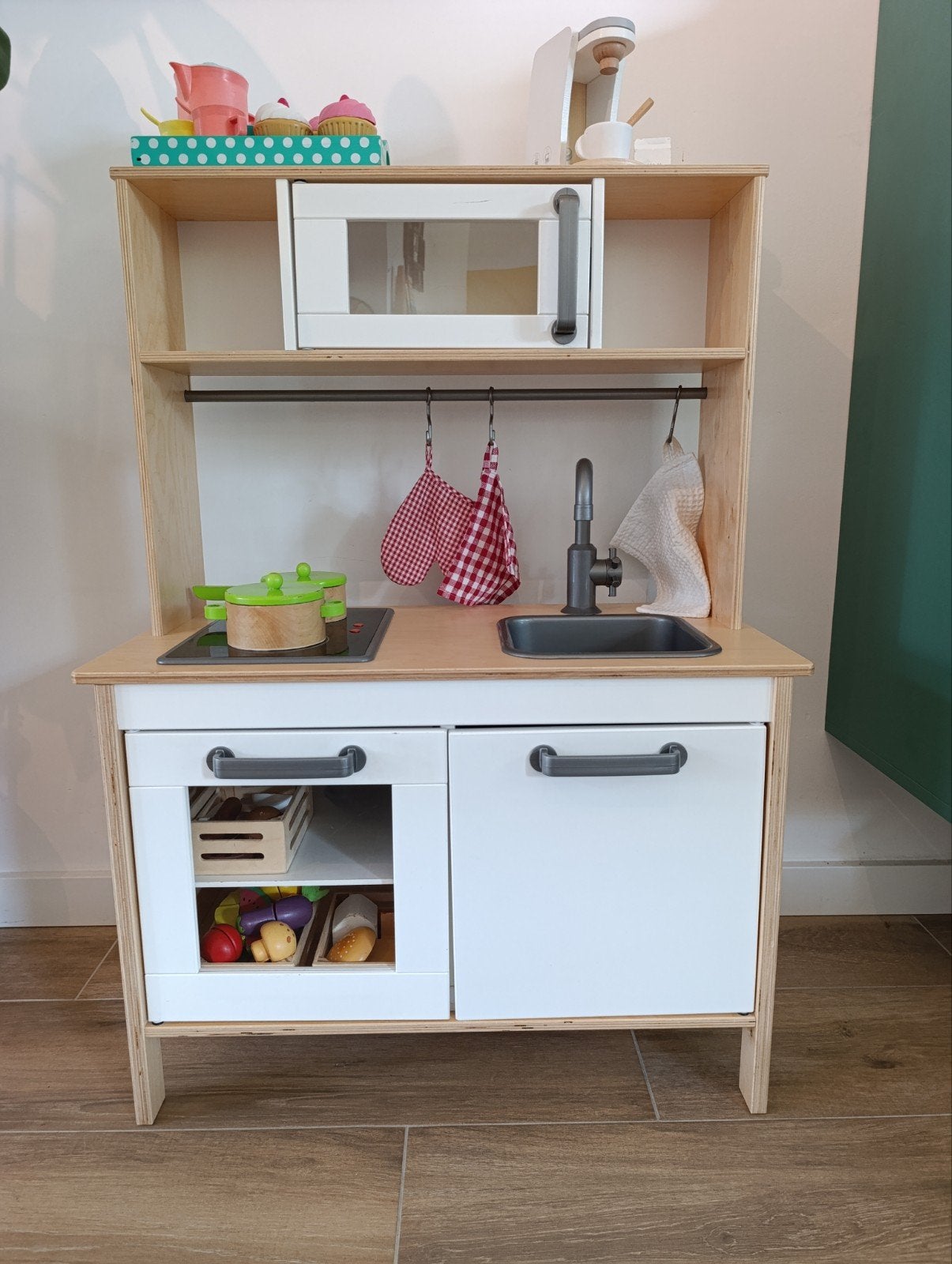Ikea Speelkeuken - Compleet met Accessoires, Ophalen, Gebruikt, Meubelstuk of Keukentje