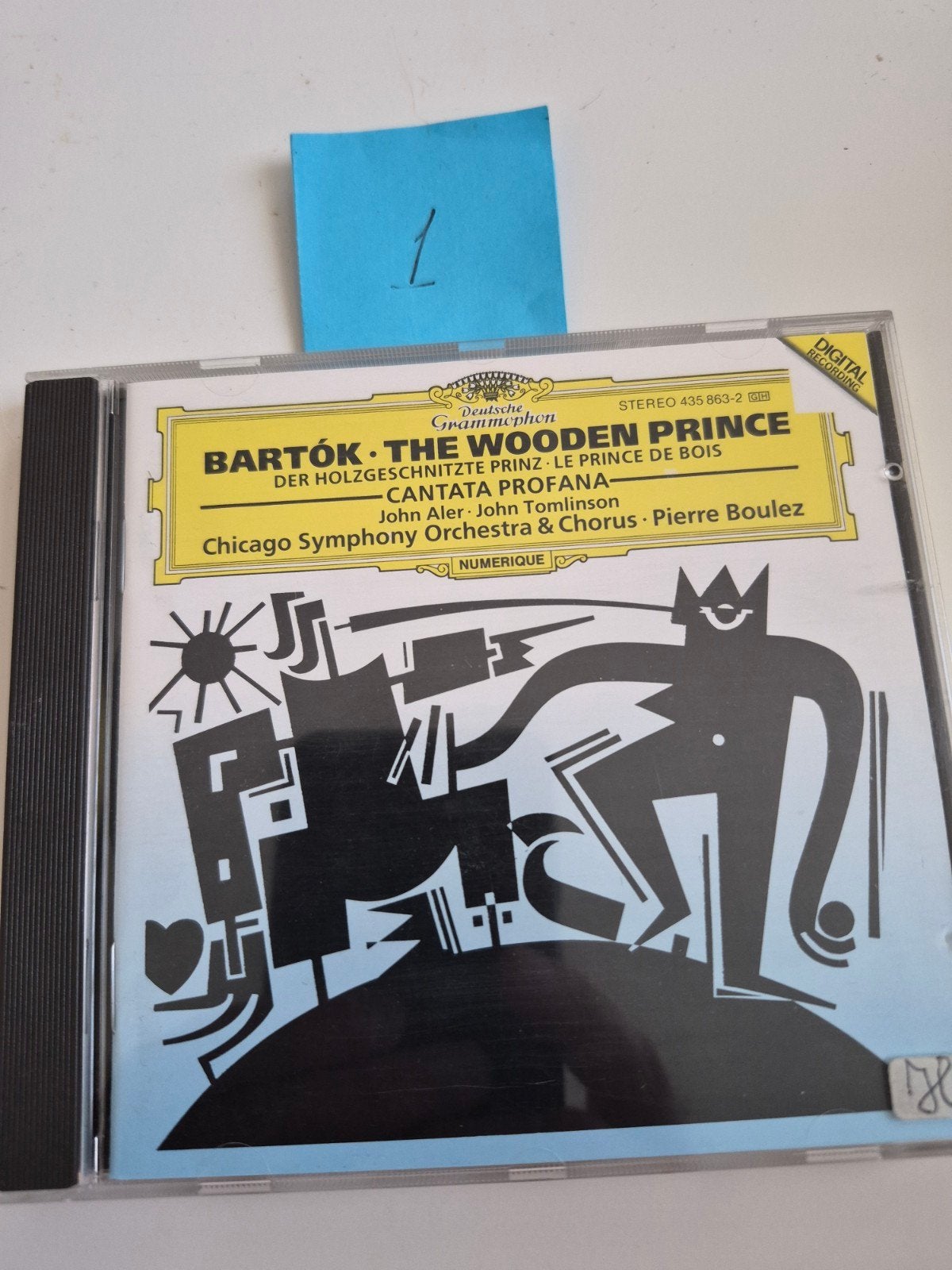 Bartók - The Wooden Prince / Cantata Profana CD, Overige componisten, Modernisme tot heden, Ophalen of Verzenden, Zo goed als nieuw