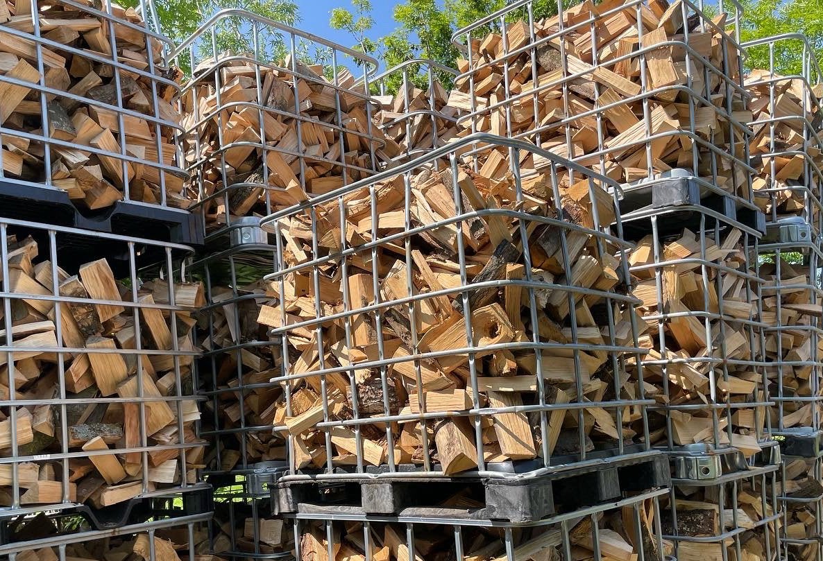1kuub droog hout uit het Amsterdamse Bos GRATIS BEZORGD *, 6 m³ of meer, Ophalen of Verzenden, Blokken