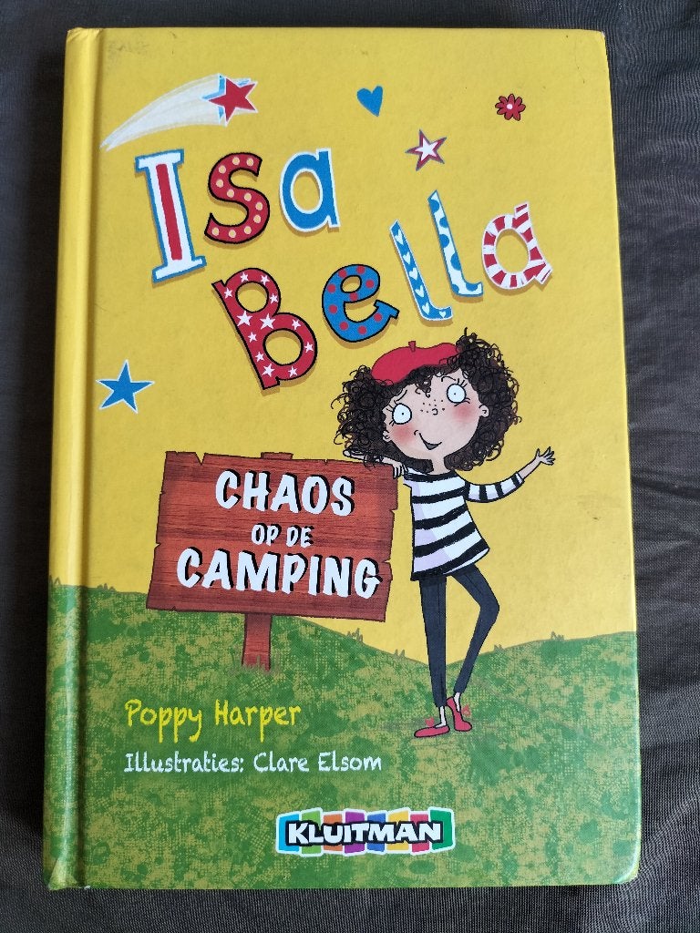 Poppy Harper - Isa Bella - Chaos op de camping (7+), Boeken, Kinderboeken | Jeugd | onder 10 jaar, Ophalen of Verzenden, Zo goed als nieuw