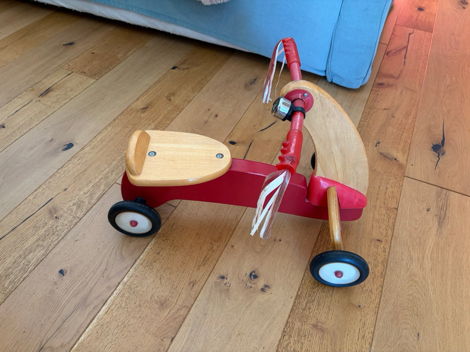 Houten driewieler, Ophalen, Zo goed als nieuw