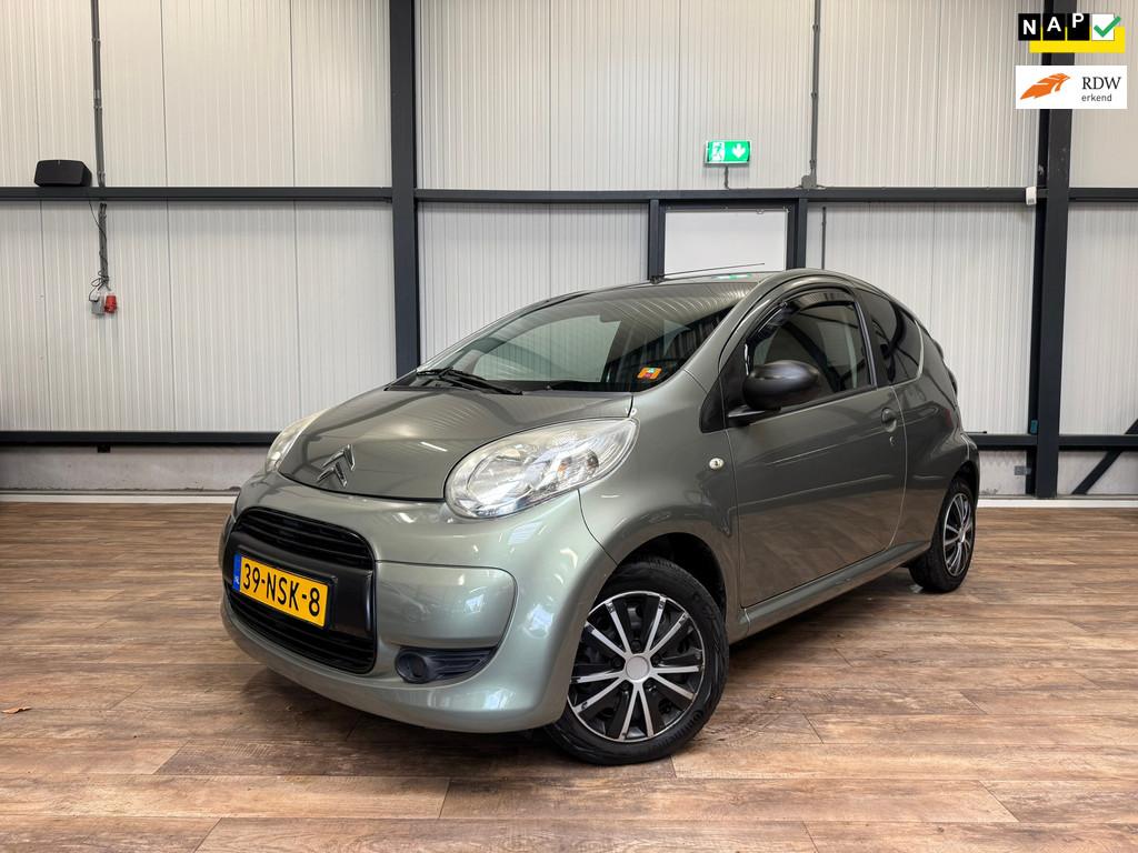 Citroen C1 1.0-12V Séduction, Auto's, Voorwielaandrijving, Gebruikt, Zwart, 4 stoelen