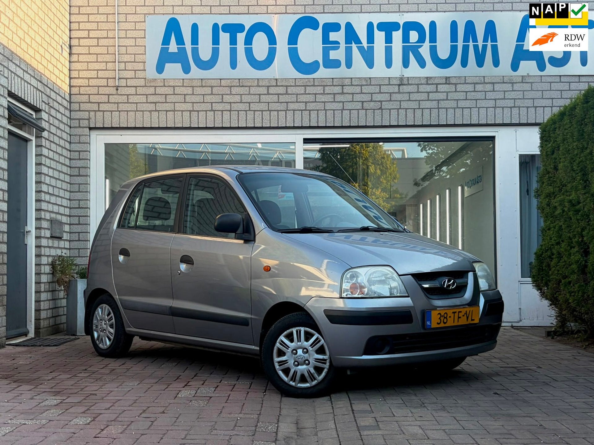 Hyundai Atos 1.1i Active S-Edition, Voorwielaandrijving, 31 €/maand, 4 cilinders, Origineel Nederlands