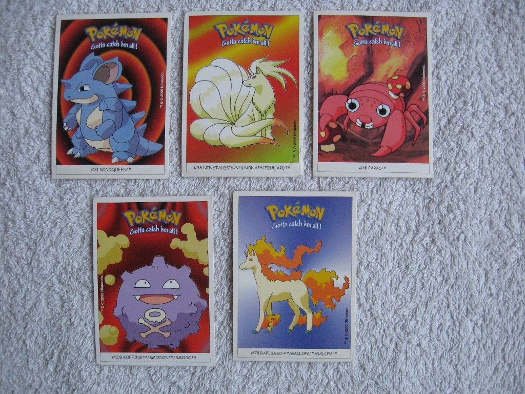 (Dunkin Boomer) 5 nieuwstaat Pokémon stickers, Verzenden, Nieuw, Overige typen