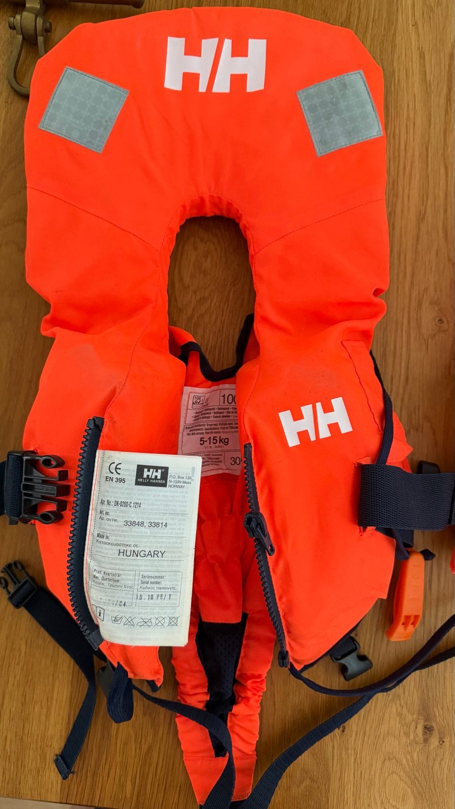 Helly Hansen reddingsvest 5-15 kg zo goed als nieuw, Watersport en Boten, Watersportkleding, Zo goed als nieuw, Reddingsvest of Zwemvest