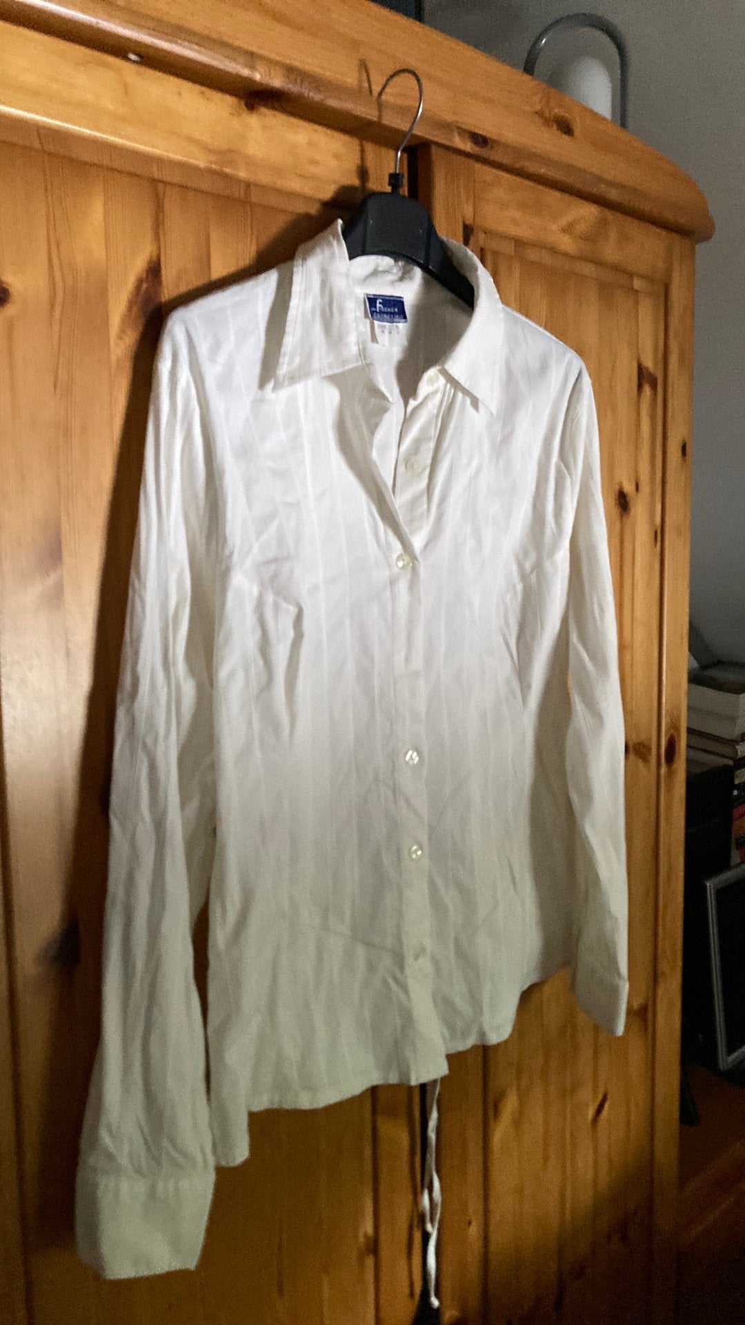 Zwangerschap blouse mt42 wolwit, Kleding | Dames, Ophalen of Verzenden, Zo goed als nieuw, Shirt of Top