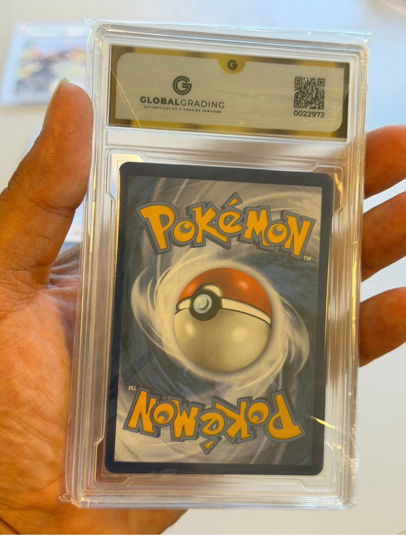 Radiant Charizard 011/078 Pokémon GO 2022 Grade 9 Slab, Ophalen of Verzenden, Zo goed als nieuw, Losse kaart