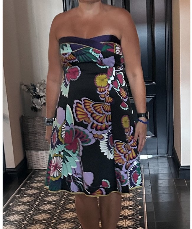 Cocktail dress Steps XL, Zwart, Maat 46/48 (XL) of groter, Ophalen of Verzenden, Zo goed als nieuw
