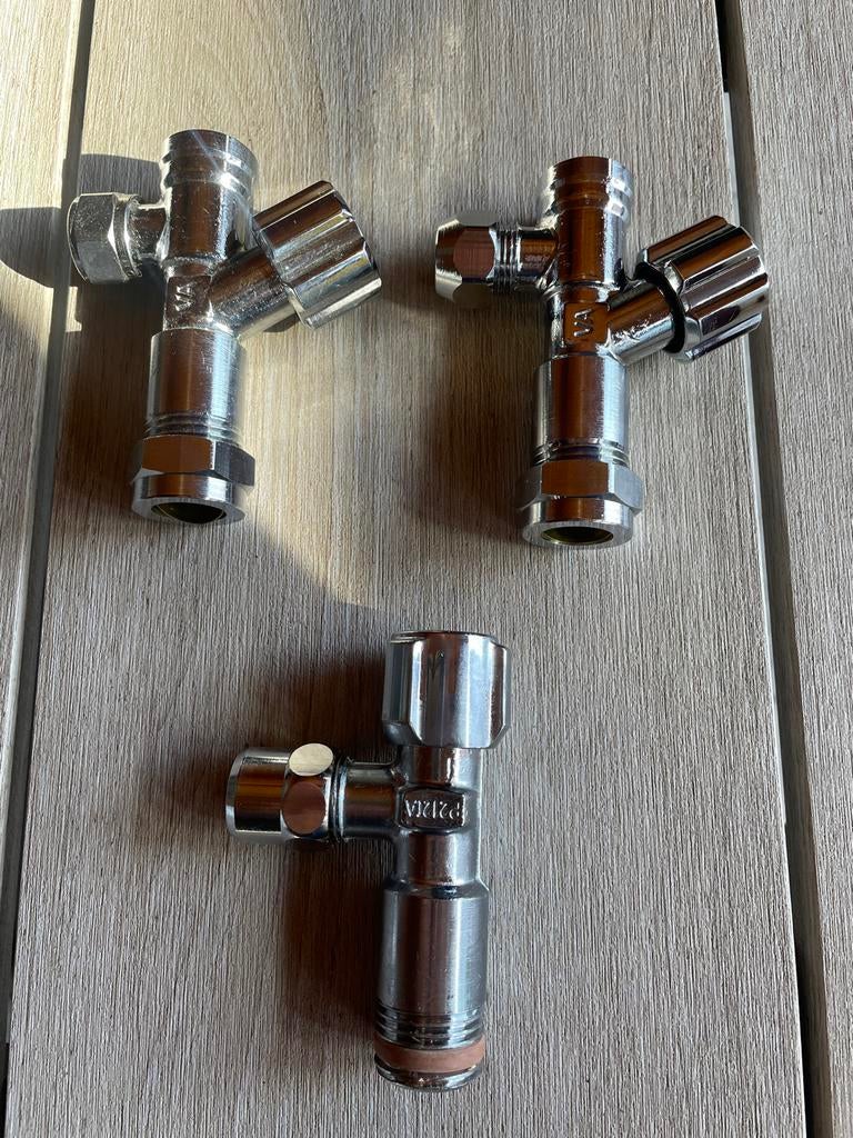 1x Schell en 2x ander merk, Ophalen, Nieuw, Chroom, Kraan