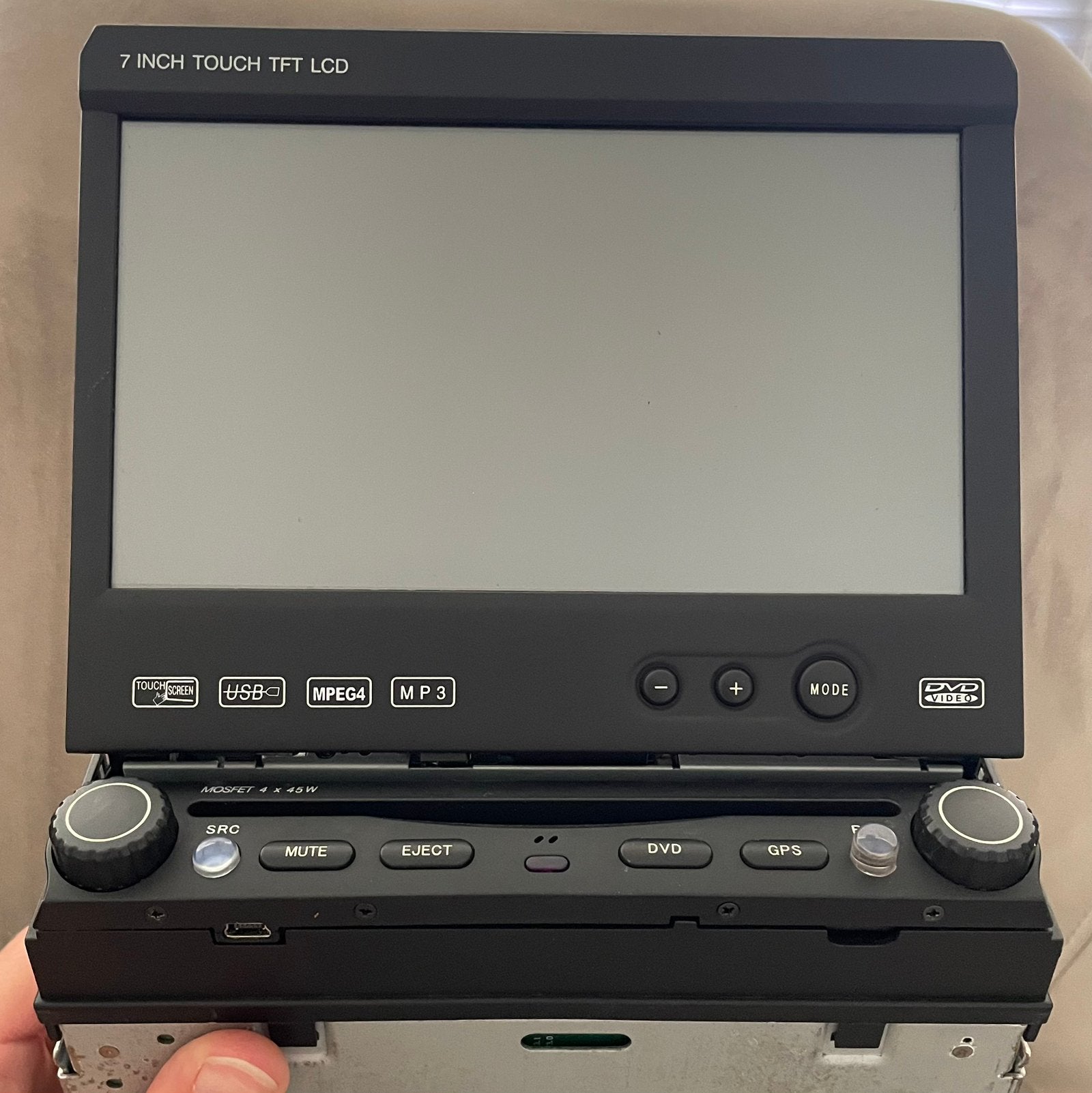 Autoradio met 7 inch touchscreen, Ophalen of Verzenden, Gebruikt