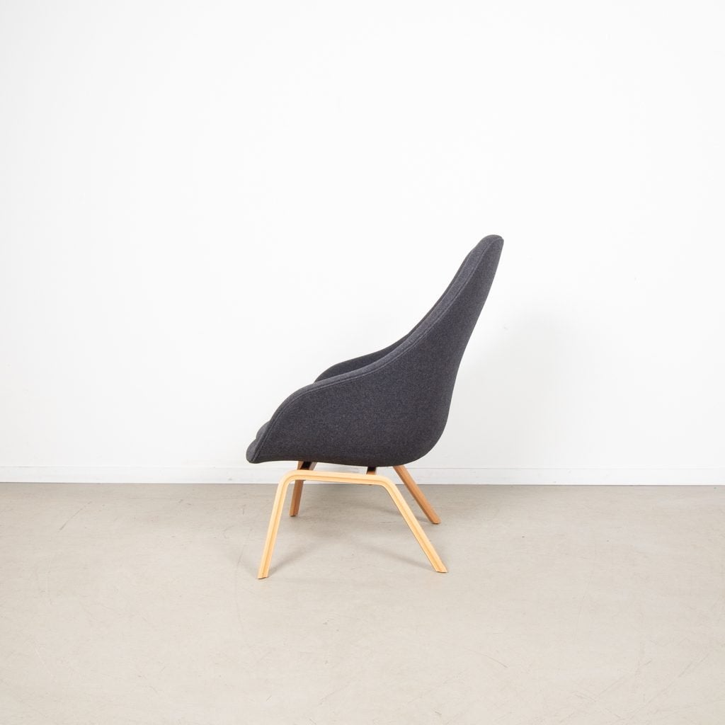 Hay AAL 92 Fauteuil Antraciet Stof, Huis en Inrichting, Niet ingevuld, Zo goed als nieuw, Niet ingevuld, Niet ingevuld