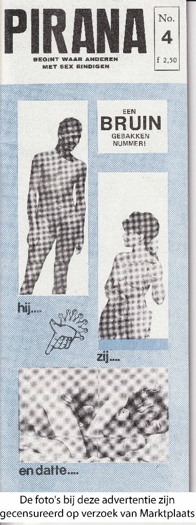 Pirana no.4, cultureel bedmagazine, Ophalen of Verzenden, Gelezen, Overige onderwerpen