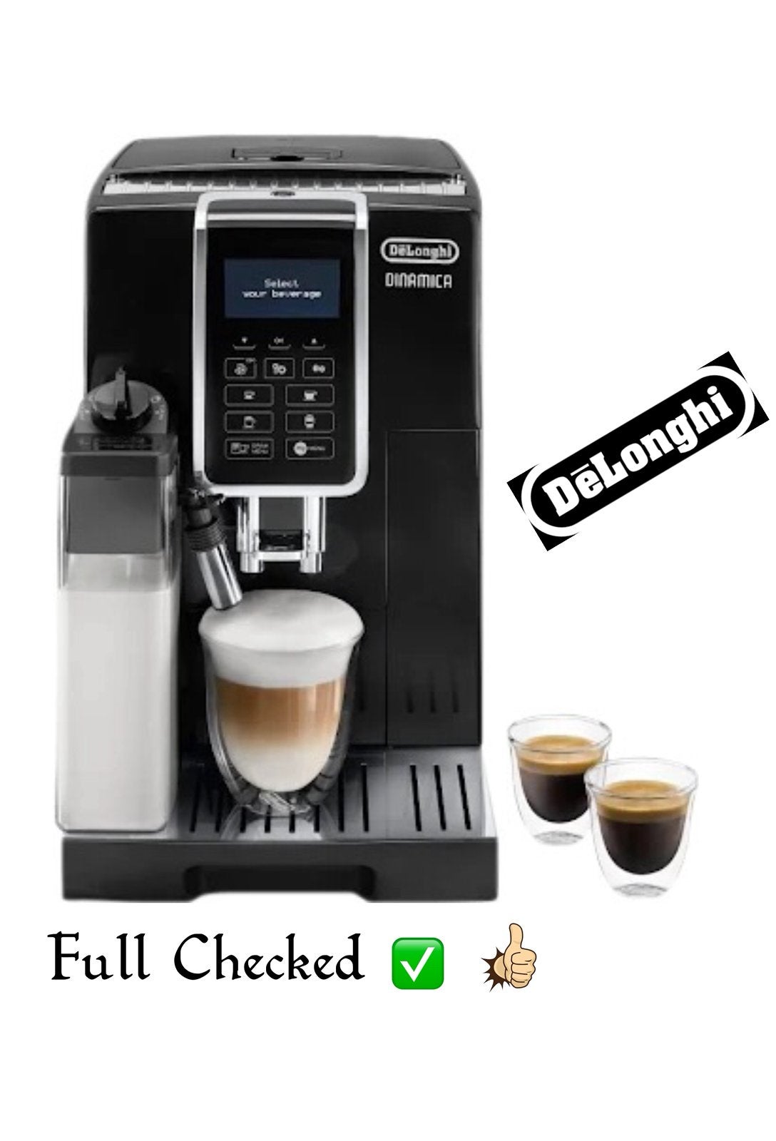 Foto 7 van Delonghi Dinamica Latte-Crème Bonenmachine