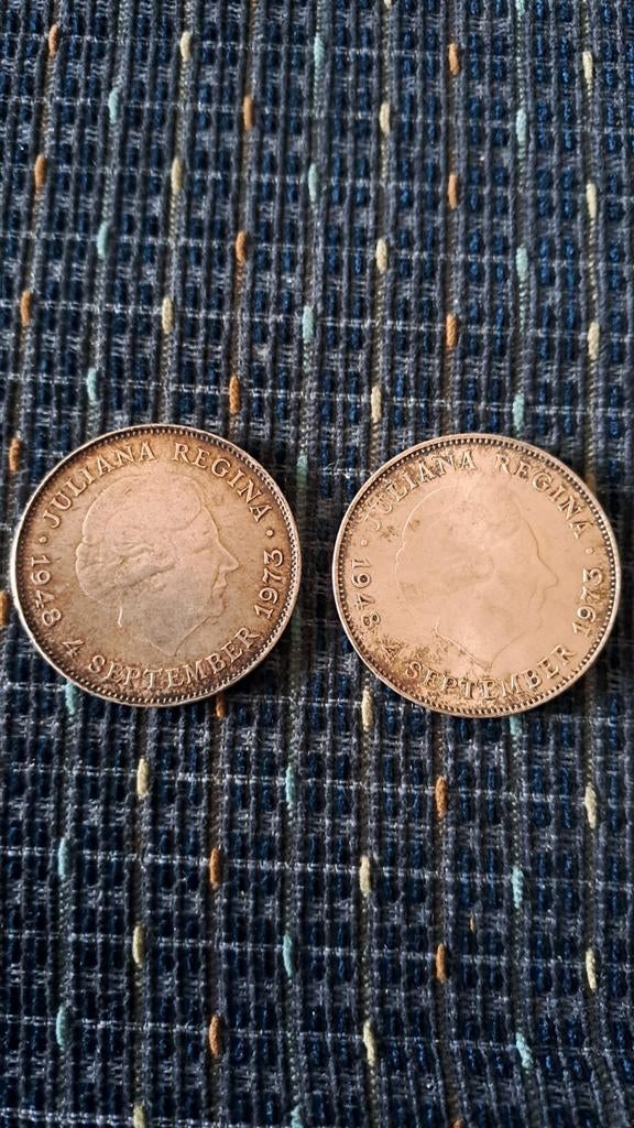 Zilveren 10 gulden munt Koningin Juliana, Ophalen, Koningin Juliana, 10 gulden