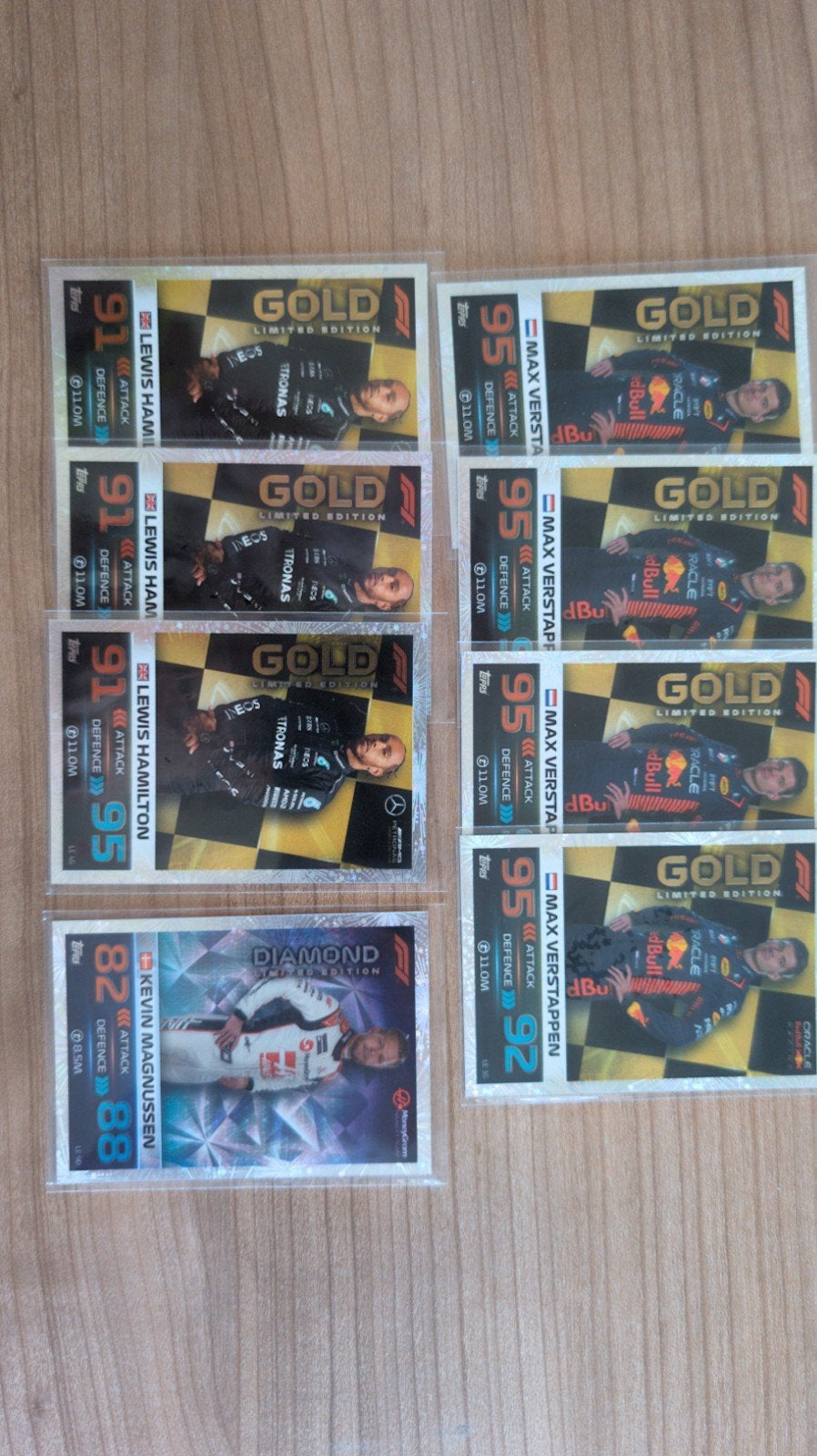 Topps Turbo Attax F1 2023 - 8 Limited Editions, Hobby en Vrije tijd, Stickers en Plaatjes, Ophalen of Verzenden, Zo goed als nieuw