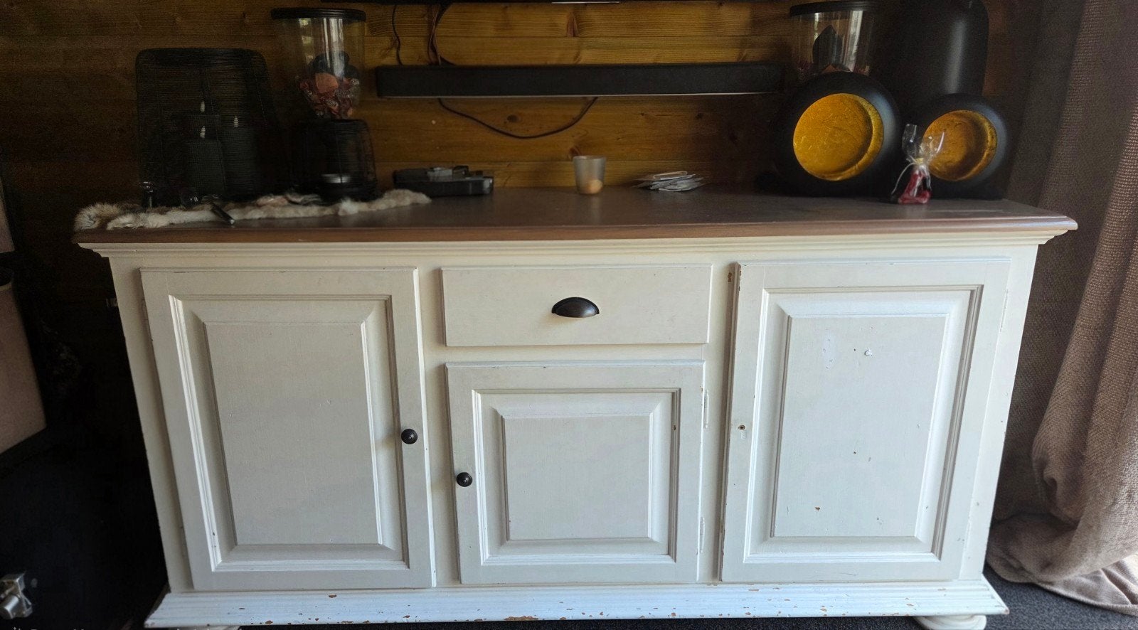 dressoir GRATIS AF TE HALEN!, Huis en Inrichting, Ophalen, Gebruikt, 150 tot 200 cm, Met lade(s)