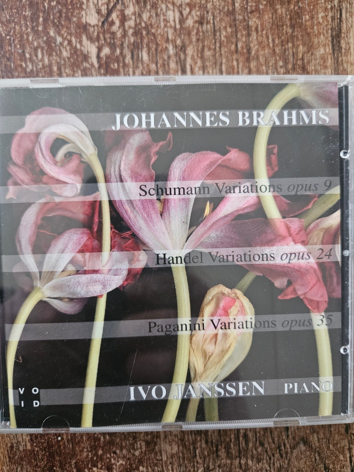 Johannes Brahms - Schumann, Handel, Paganini Variaties, Ophalen of Verzenden, Romantiek, Gebruikt, Kamermuziek