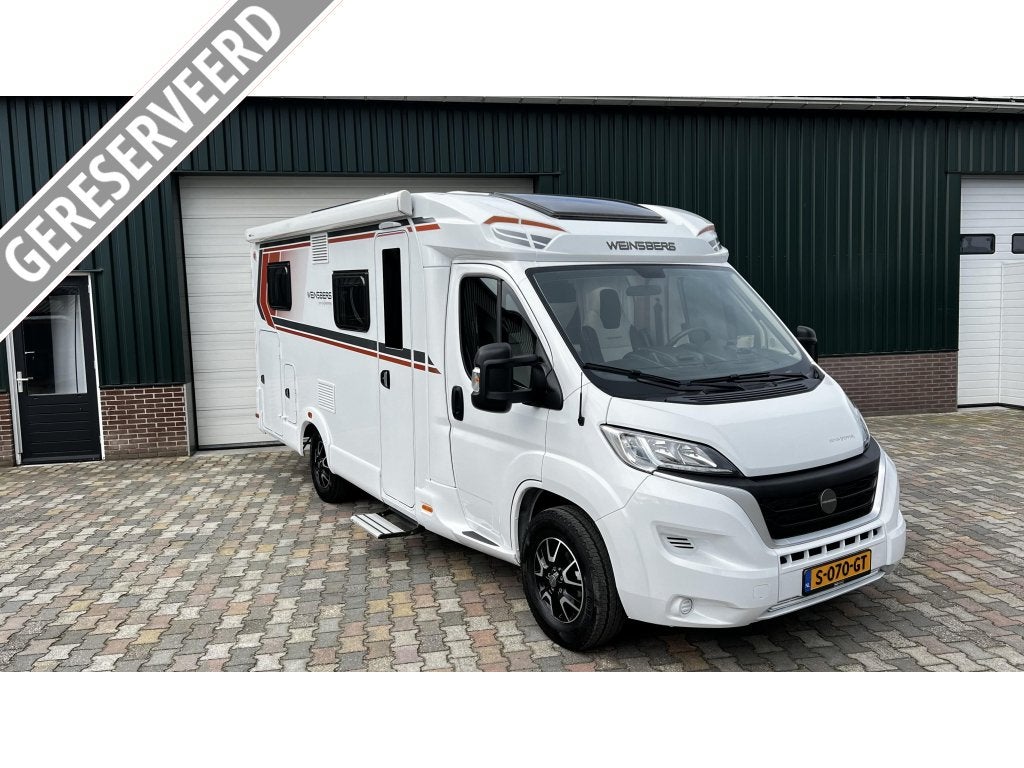 Weinsberg CaraCompact Pepper 600 MEG /Nieuwstaat/Solar/Bearl, Weinsberg, Fiat, Tot en met 2, 6 tot 7 meter