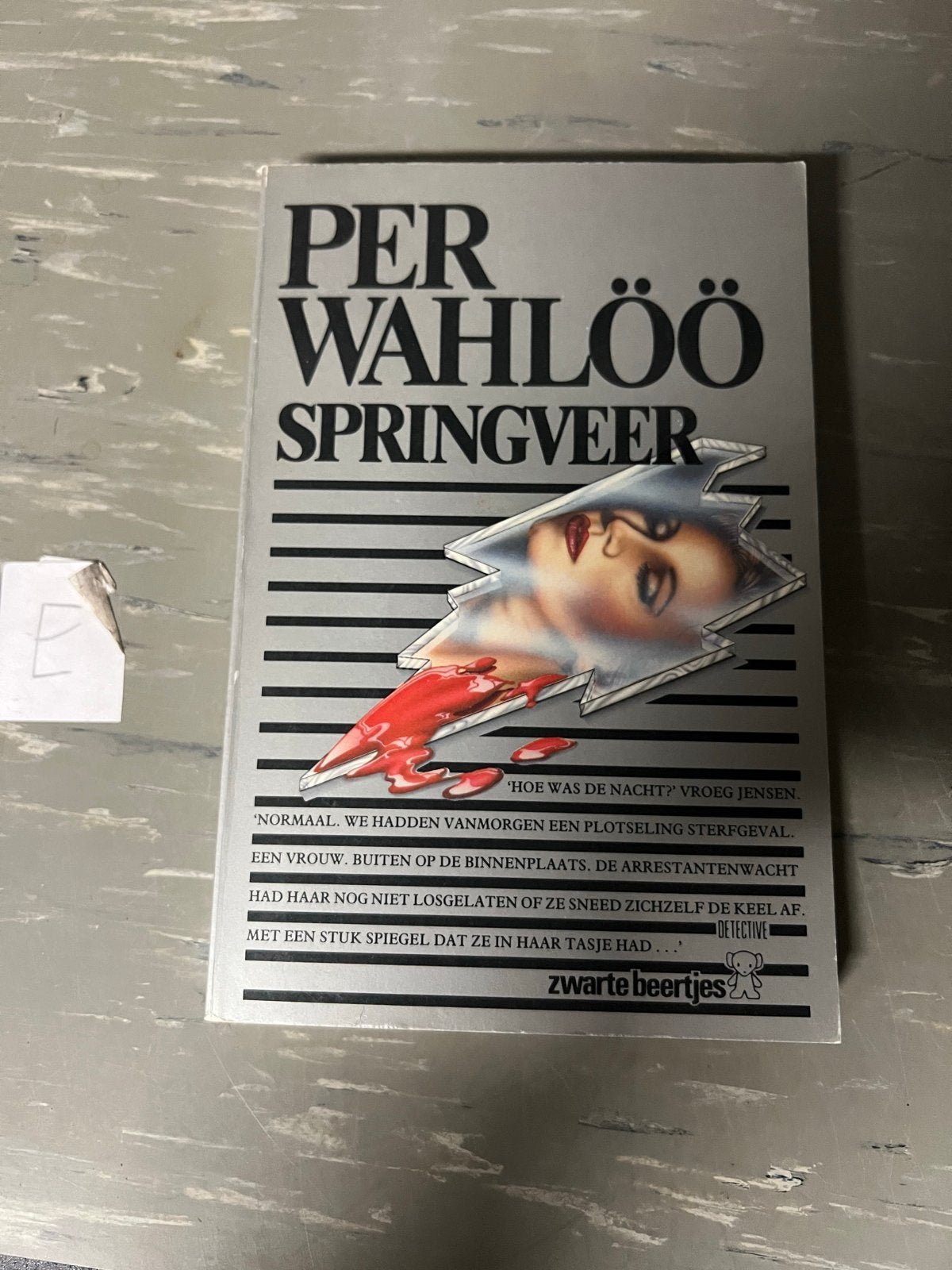 Per Wahlöö - Springveer (Zwarte Beertjes Detective), Boeken, Ophalen of Verzenden, Gelezen