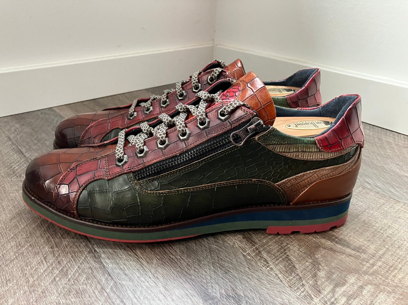 Lorenzi heren schoenen, maat 43 (valt als 44), zeer goed!, Kleding | Heren, Ophalen of Verzenden, Zo goed als nieuw, Overige kleuren