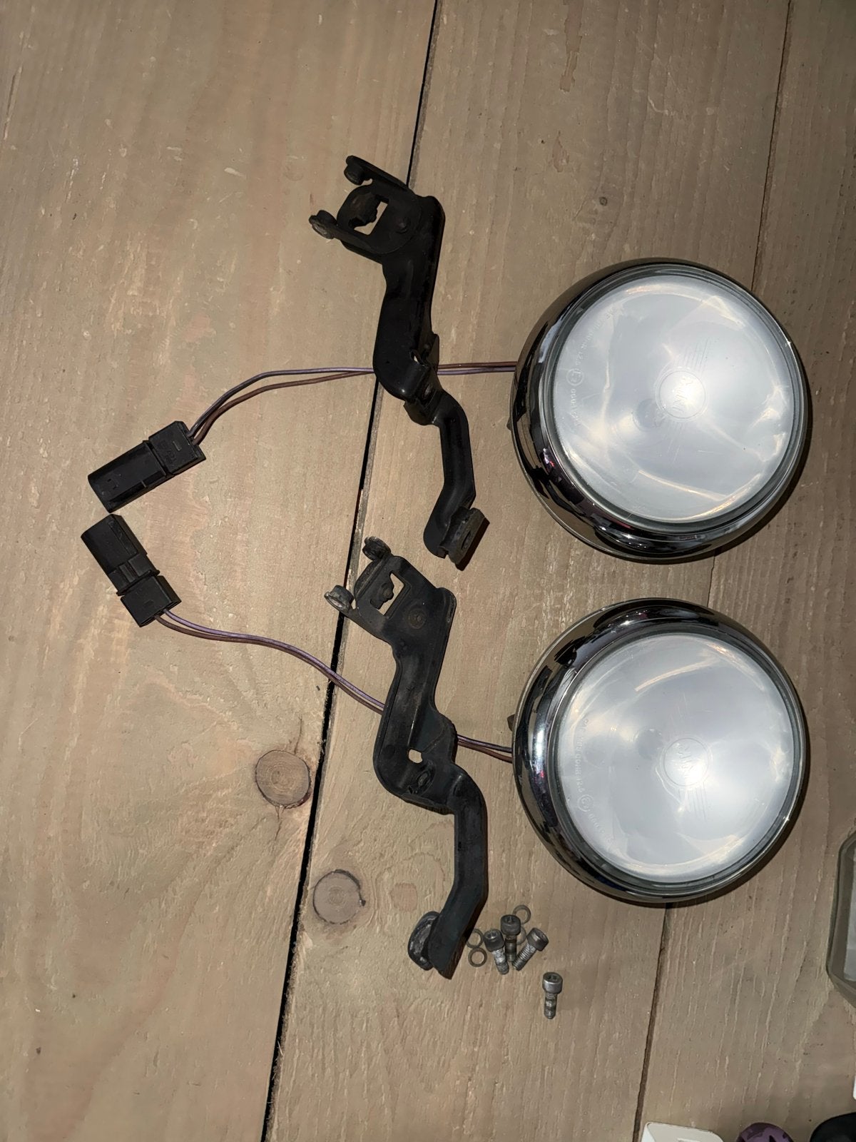 Originele Mini Cooper 2007 Verstralers met Beugels en bouten, Ophalen, Gebruikt, Mini