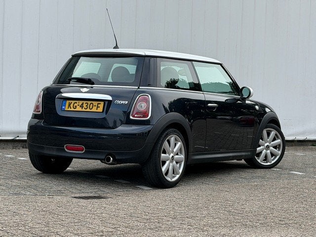 MINI 3-deurs 1.6 Cooper met APK, 17inch, IJS-Koude-Airco!, Auto's, Voorwielaandrijving, Stof, Gebruikt, 4 cilinders