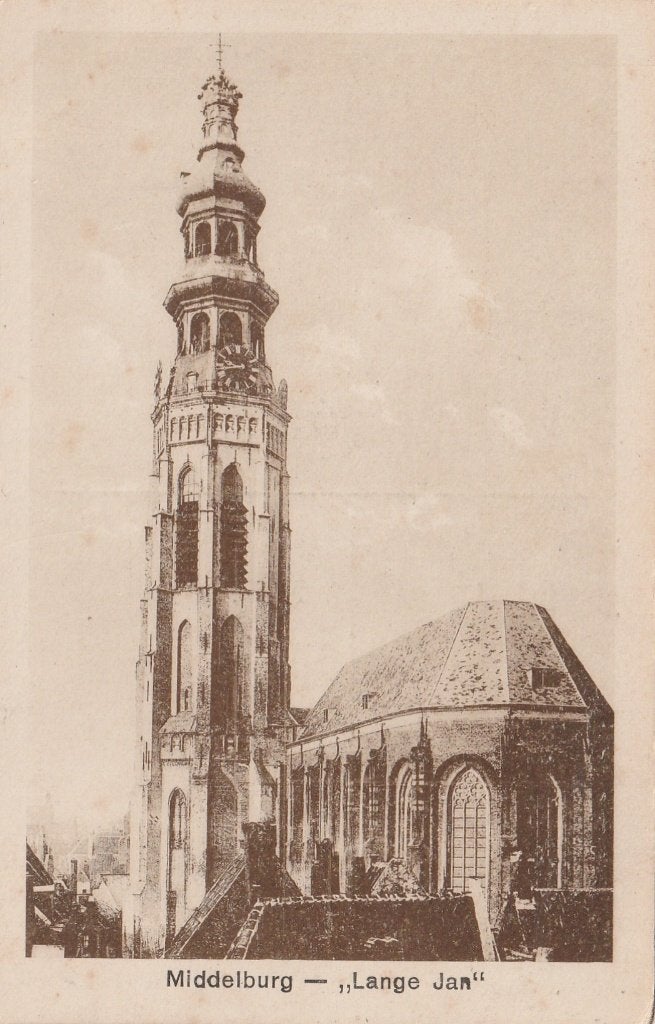 MIDDELBURG Lange Jan, Verzenden, Voor 1920, Gelopen, Zeeland