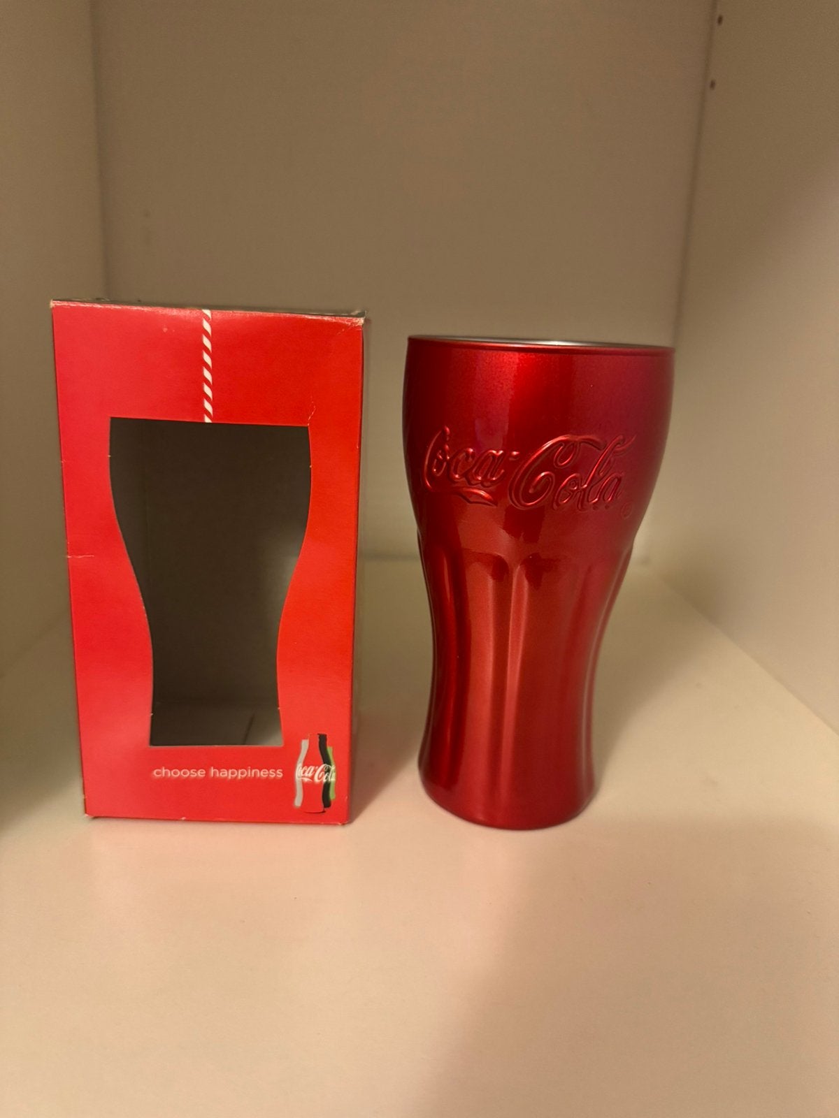 Xx nieuw coca cola glas mcdonalds xx, Verzamelen, Ophalen of Verzenden, Nieuw, Frisdrankglas