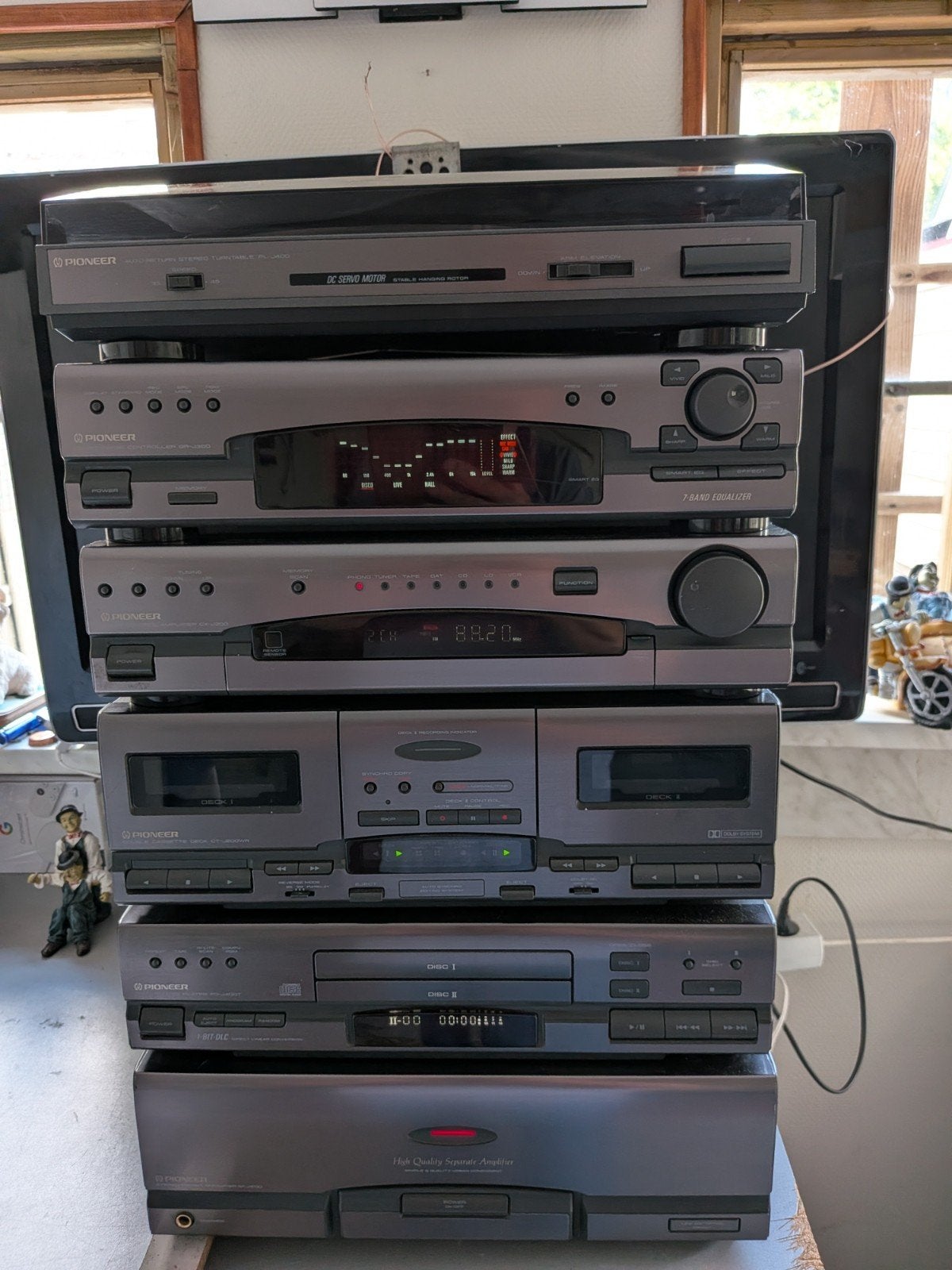 pioneer toren losse componenten, Ophalen, Pioneer, Losse componenten