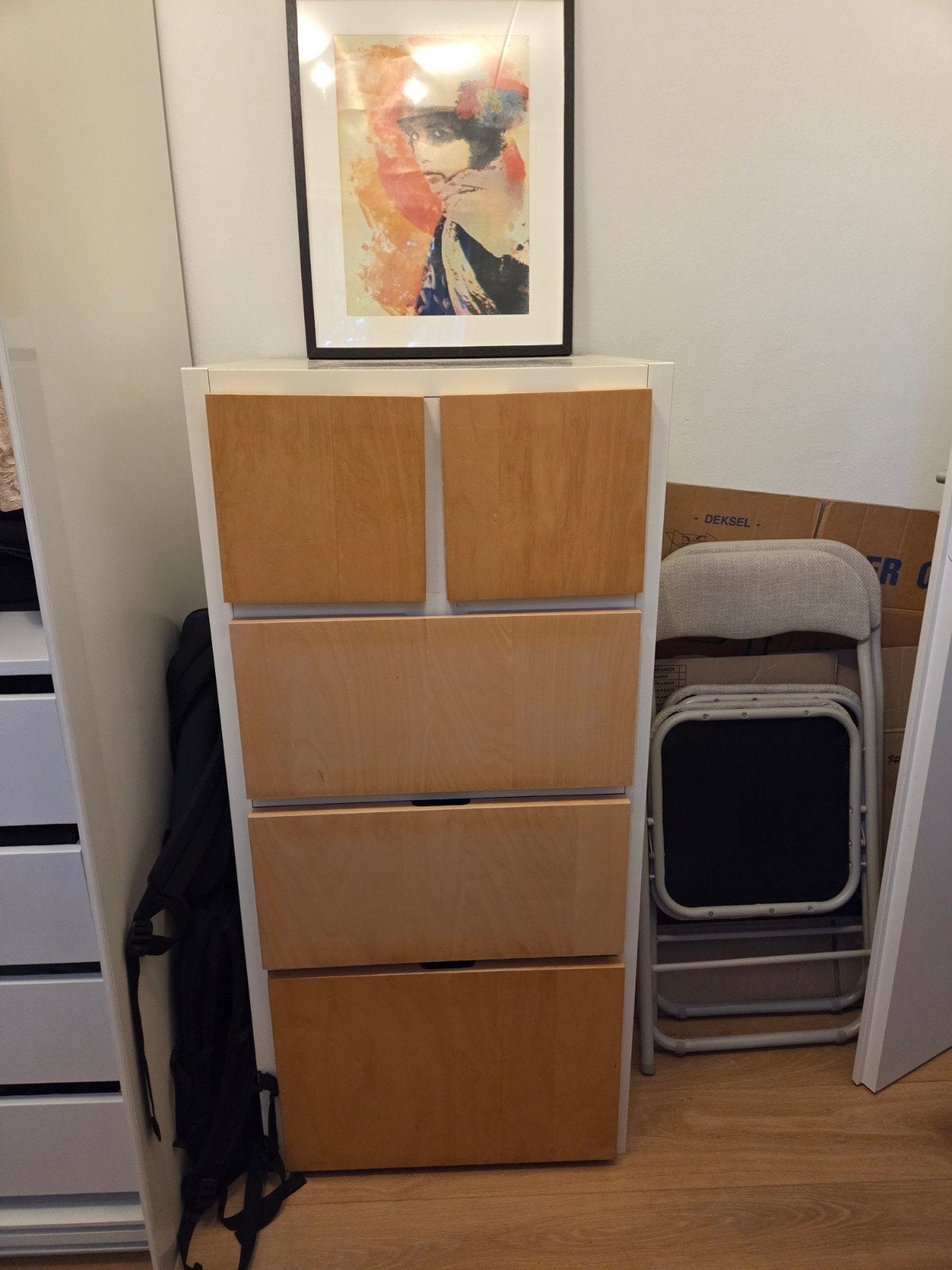 Ladenkast IKEA met 5 laden - Gebruikt, Huis en Inrichting, Kasten | Ladekasten, Ophalen, Gebruikt, 5 laden of meer, 100 tot 150 cm