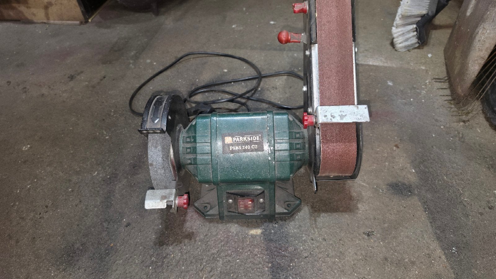 Parkside Slijpmachine PWS 240 C2 - Gebruikt, Doe-het-zelf en Verbouw, Gereedschap | Slijpmachines, Ophalen, Gebruikt, Minder dan 700 watt