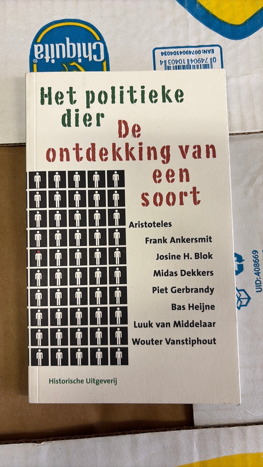 Luuk van Middelaar - Het politieke dier, Luuk van Middelaar; Midas Dekkers; Aristoteles, Ophalen of Verzenden, Zo goed als nieuw