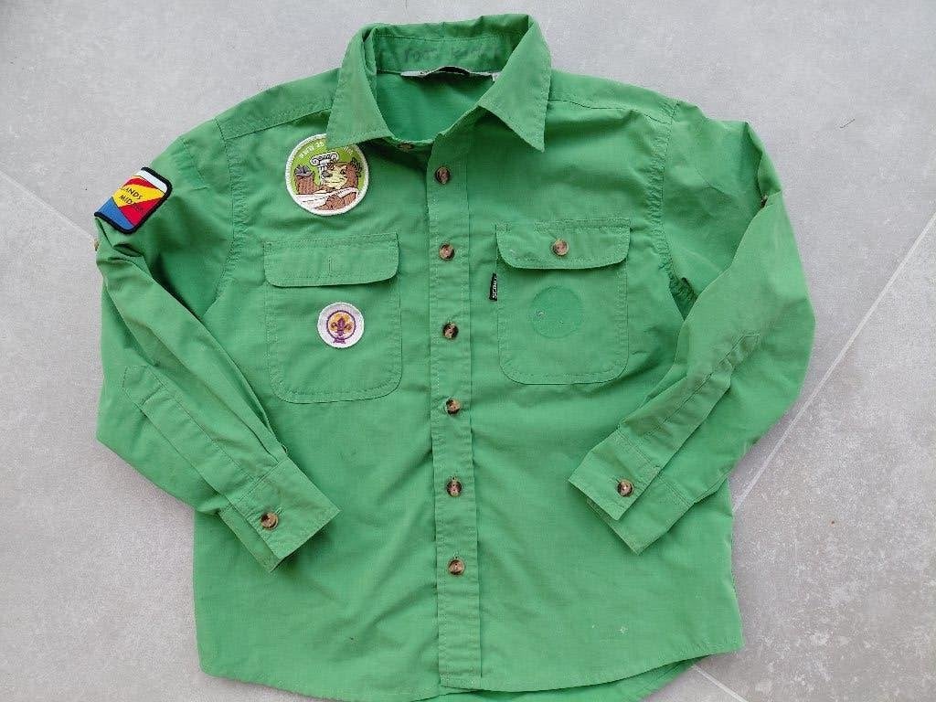 Scouting blouse maat 134, Ophalen of Verzenden, Gebruikt, Kleding