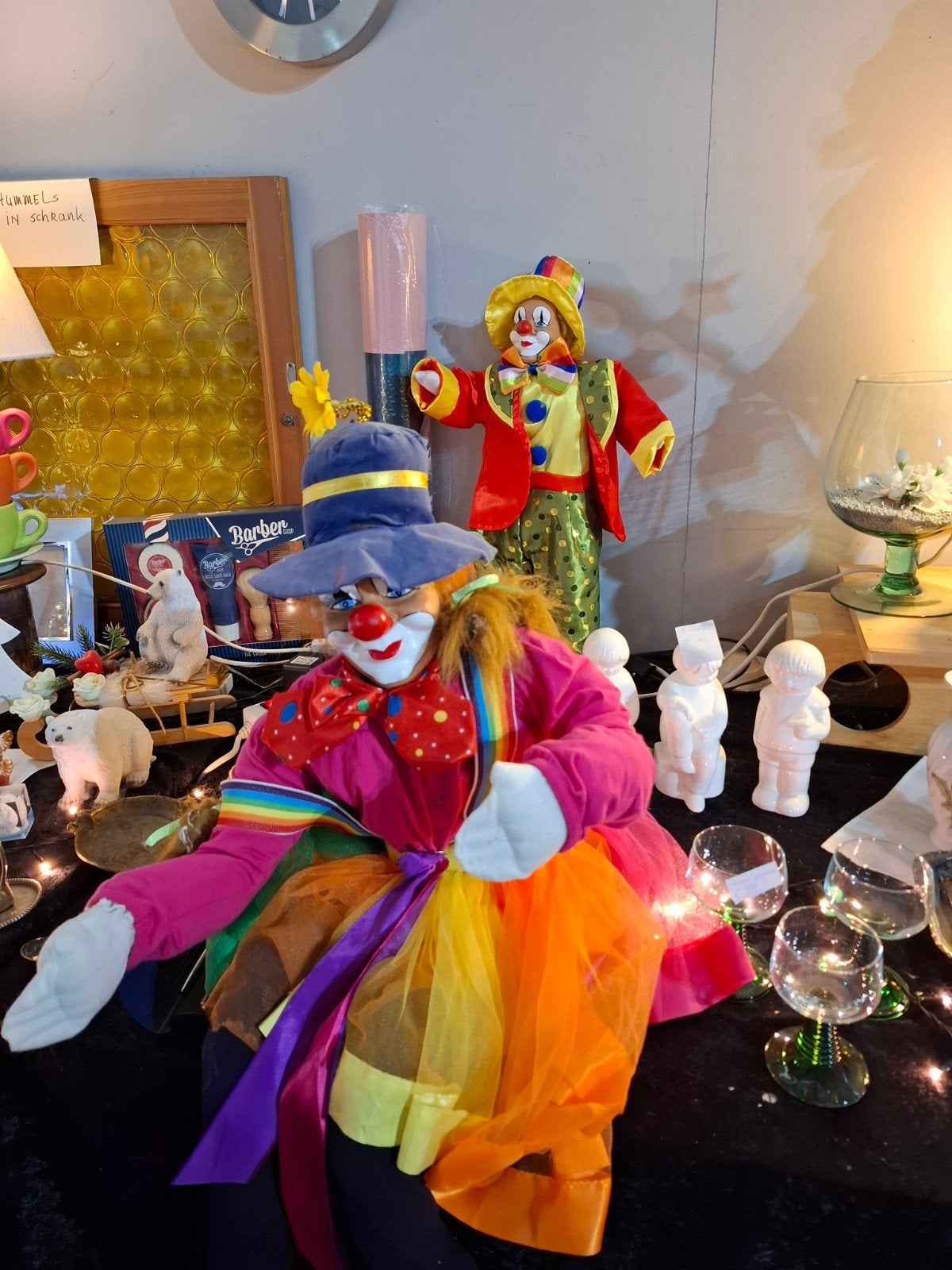carnavals clowns., Ophalen, Zo goed als nieuw, Jongen of Meisje