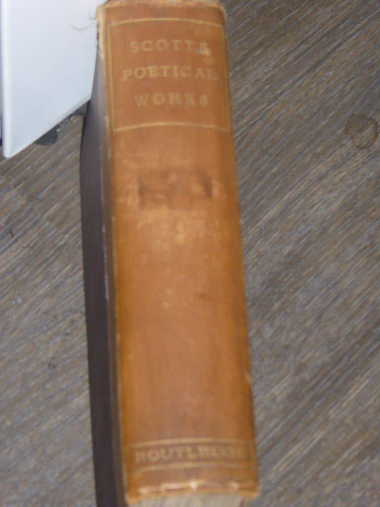 THE COMPLETE POETICAL AND DRAMATIC WORKS OF SIR WALTER SCOTT, Ophalen of Verzenden, Gelezen, SIR WALTER SCOTT, Non-fictie