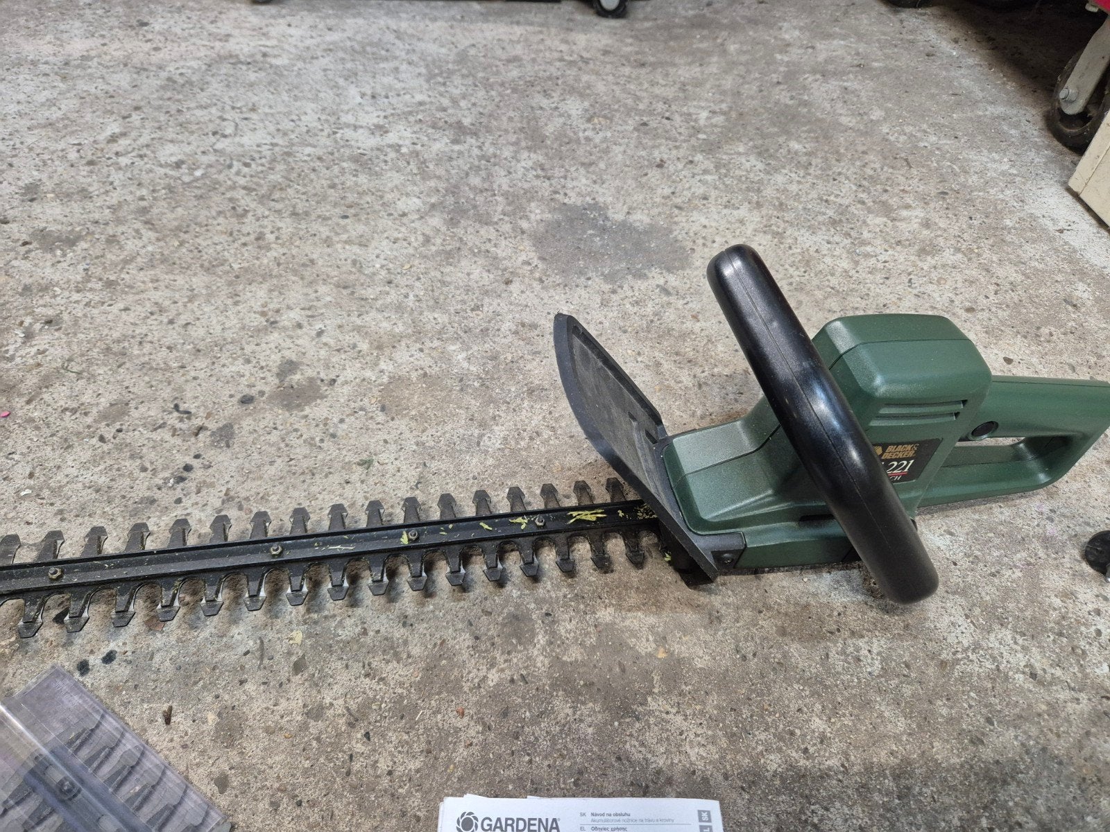 Heggeschaar Bosch GT 221 - Elektrisch, Ophalen of Verzenden, Gebruikt, Elektrisch, Bosch