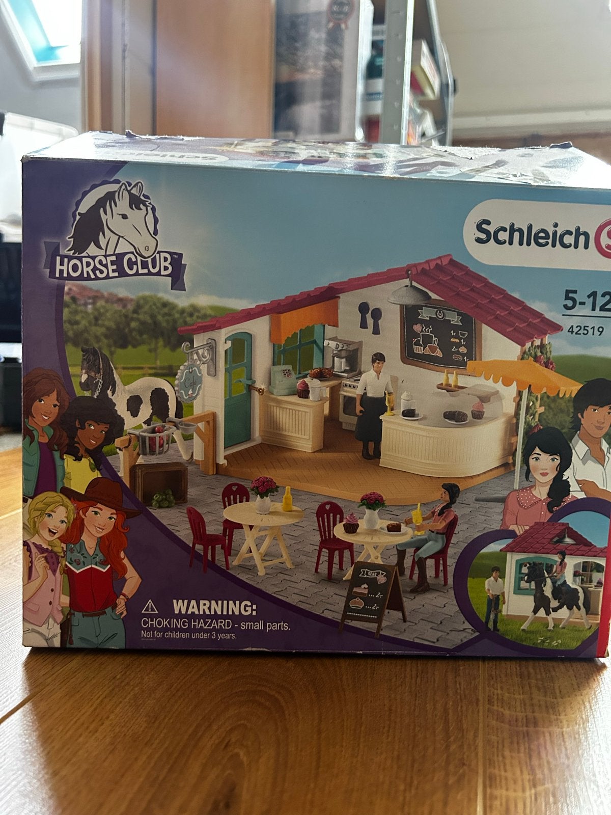 Schleich Horse Club Lakeside Café (42519), Ophalen of Verzenden, Gebruikt, Jongen of Meisje