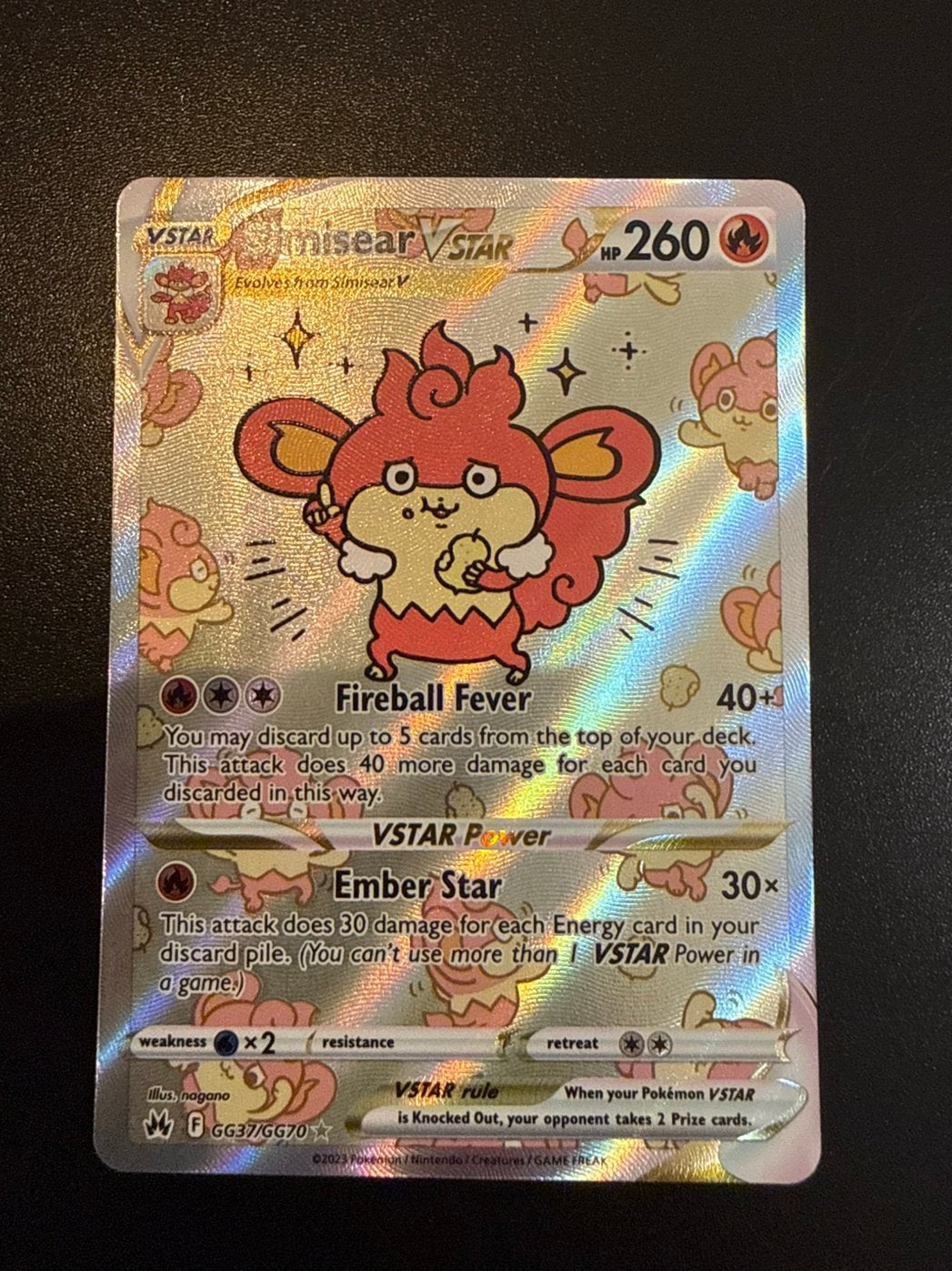 Simisear VSTAR (CRZ GG37) NM, Verzenden, Zo goed als nieuw