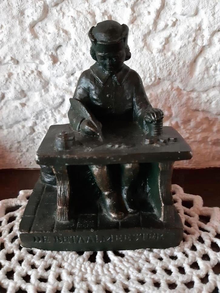 Beeldje betaalmeester., Verzamelen, Ophalen of Verzenden, Mens