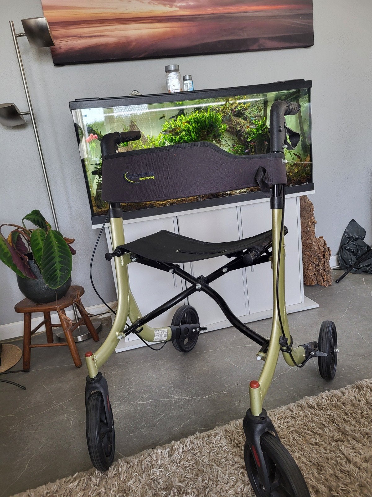 Zeer nette en lichte MultiMotion rollator, Diversen, Ophalen, Lichtgewicht