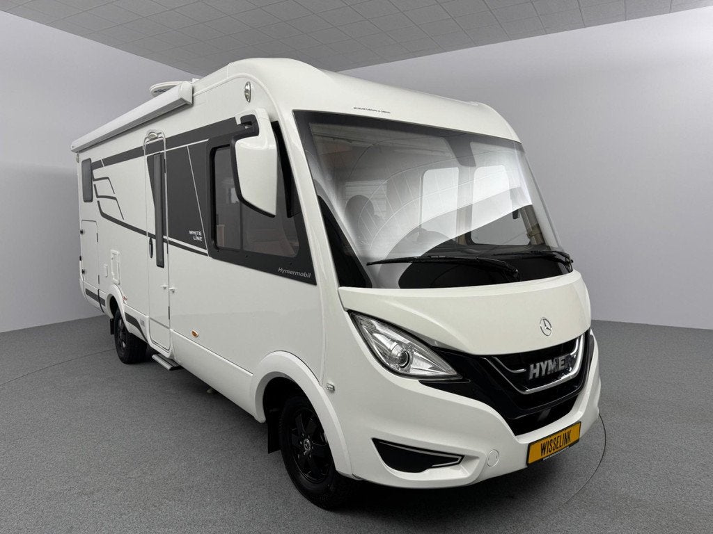 Hymer BMC I 600 Mercedes EXTRA LANGE ENKELE BEDDEN 198 CM, Caravans en Kamperen, Campers, Standaard zit, Bedrijf, Diesel, Elektrische ramen